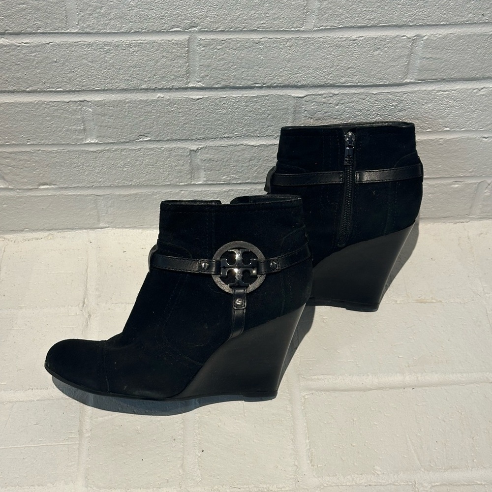 Tory Burch - Suede booties Size 10